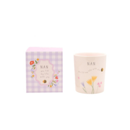 Love Life Ceramic Candle - Nan