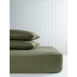 Green Soft Touch Sheet & Pillowcase Set
