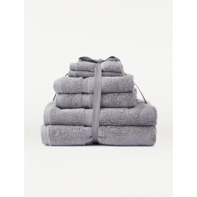Grey Super Soft Cotton Towel Bale 6-Pack