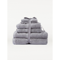 Grey Super Soft Cotton Towel Bale 6-Pack