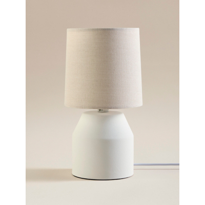 Cream Small Ceramic Table Lamp