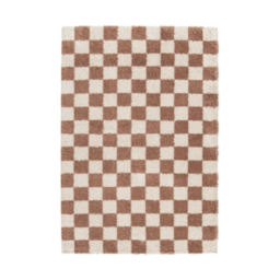 maker Terracotta Nomad Checkerboard Rug