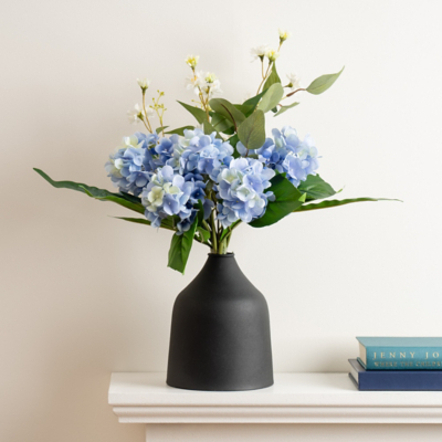 Scottish Everlastings 50cm Blue Artificial Hydrangea Bouquet