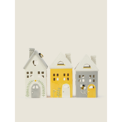 Bee House Tealight Holders - Set of 3