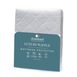 Downland Luxury Waffle Quilted Mattress Protector