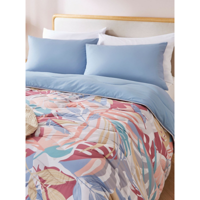 Night Lark Sunset Palm 10.5 Tog Coverless Duvet Set