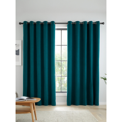 Catherine Lansfield Green Wilson Eyelet Curtains
