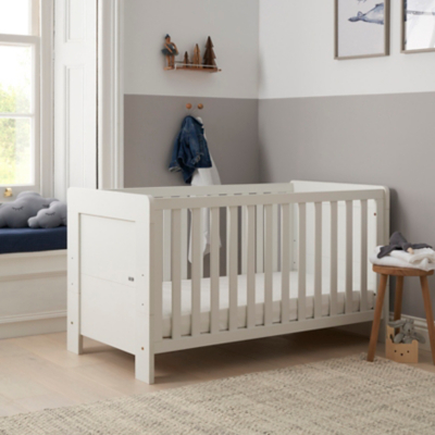 Tutti Bambini Alba White Cot Bed