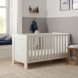 Tutti Bambini Alba White Cot Bed