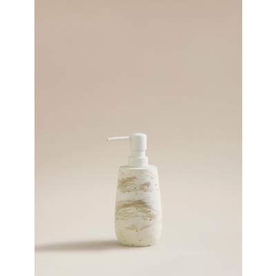 Natural Stone-Effect Soap Dispenser
