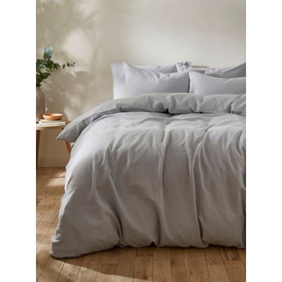 Martex Touch of Linen Ice Blue Duvet Cover Set