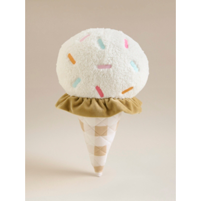 Ice Cream-Shaped Cushion