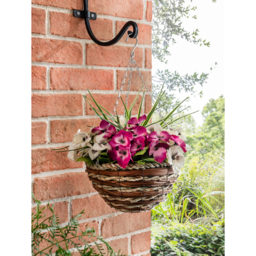 Artificial Pansy Hanging Basket
