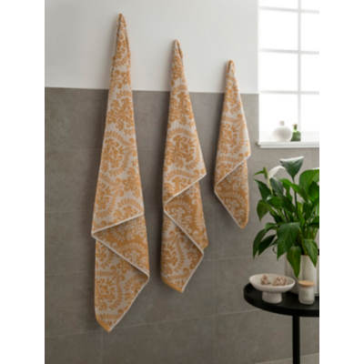 Honey Damask Towel Range