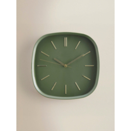 Green Square Clock