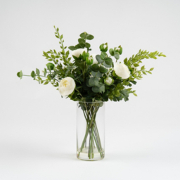 Scottish Everlastings 55cm Ranunculus Arrangement in Vase
