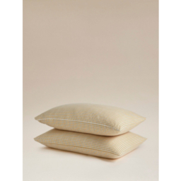 Soft & Cosy Brushed Cotton Gingham Pillowcase Pair