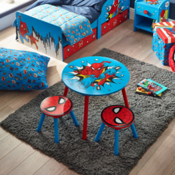Marvel Spider-Man Table and Stool Set