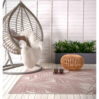Asiatic Patio Indoor Outdoor Pink Jewel Rug