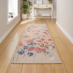 Catherine Lansfield Natural Country Floral Runner