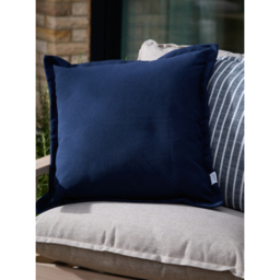 Yard Navy Holmfirth Canvas Outdoor Cushion