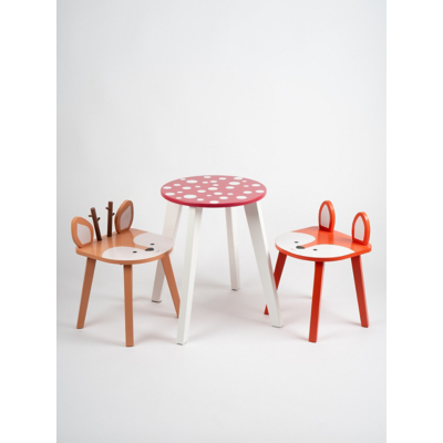 SEL Woodland Kids Table & Chairs Set