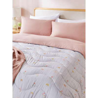 Night Lark Vintage Stripe 6 Tog Coverless Duvet Set