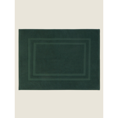 Green Terry Wellness Anti Bac Bath Mat