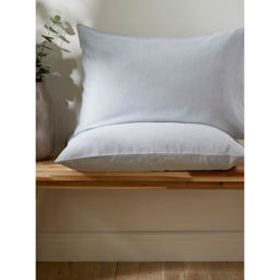 Martex Touch of Linen Ice Blue Pillowcase Pair
