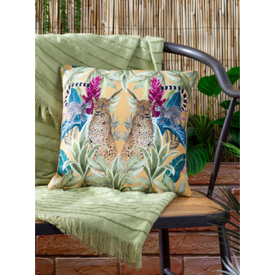 Wylder Tropics Kali Leopards Exotic Outdoor Cushion
