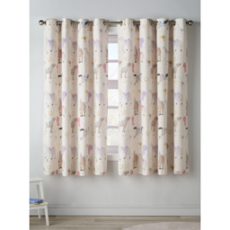 Catherine Lansfield Happy Horses Eyelet Curtains