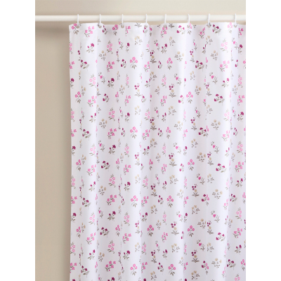 Ditsy Floral Soft Touch Microfibre Shower Curtain