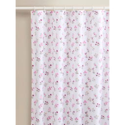 Ditsy Floral Soft Touch Microfibre Shower Curtain