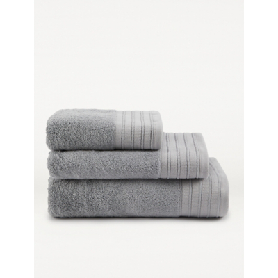 Just Wellness Grey Bamboo Towel Range