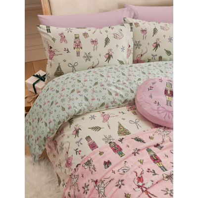 Christmas Nutcracker Ballet Duvet Set