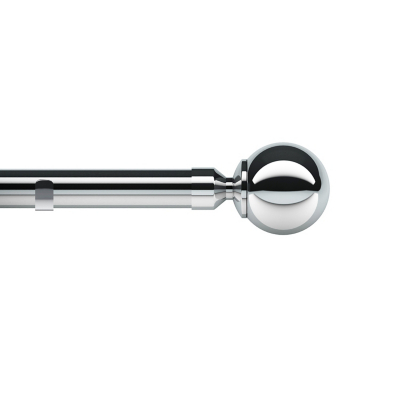 Speedy Chrome Ball 28mm Eyelet Pole Set