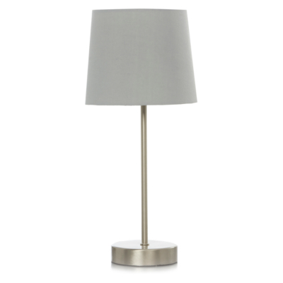 Light Grey Stick Table Lamp