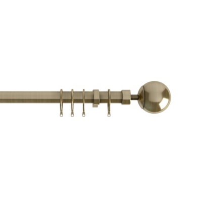 Speedy Antique Brass Finesse 22-25mm Ball Pole Set