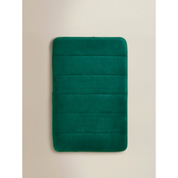 Dark Green Memory Foam Bath Mat