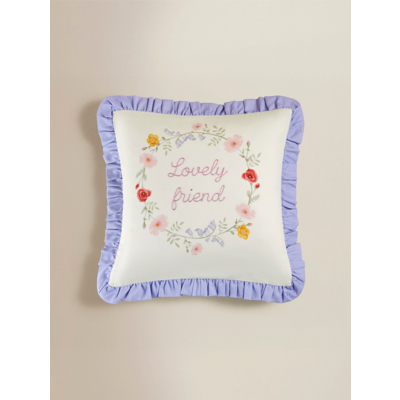 Friend Slogan Cushion