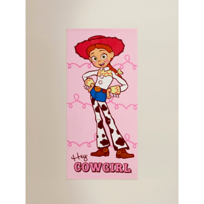 Disney Toy Story Jessie Cowgirl Pink Cotton Beach Towel