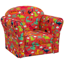 AIYAPLAY Red Kids Dinosaur-Themed Chair