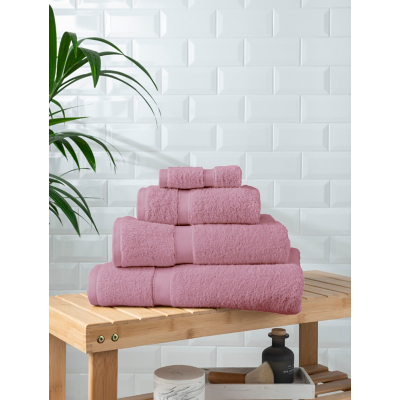 Candy Pink Super Soft Cotton Towel & Bath Mat Range