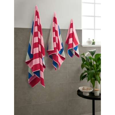 Reverse Stripe Towel Range
