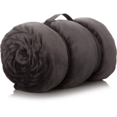 Super-Soft Blanket - Charcoal - 200cm x 220 cm