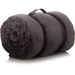 Super-Soft Blanket - Charcoal - 200cm x 220 cm