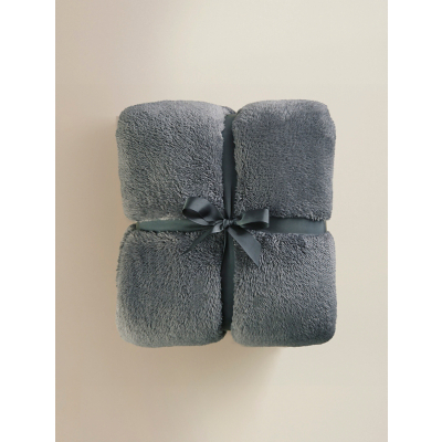 Grey Family Wearable Couples Blanket - 220cm x 190cm