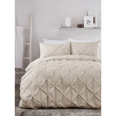 Serene Natural Lara Duvet Cover Set