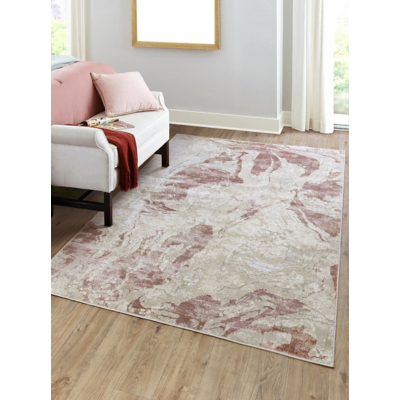 The Rug Edit Ritz Abstract Pink Rug