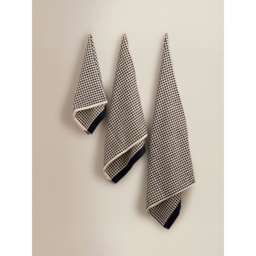 Monochrome Textured Dot Cotton Towel Range